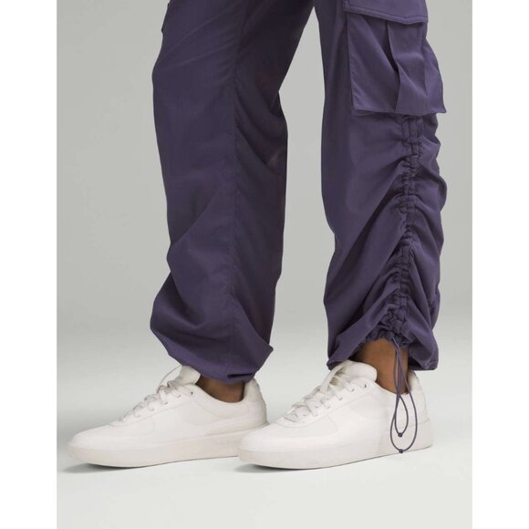 LULULEMON 2024 Dance Studio Relaxed-Fit Mid-Rise Cargo Pant Nightfall Size Small - Picture 2 of 15